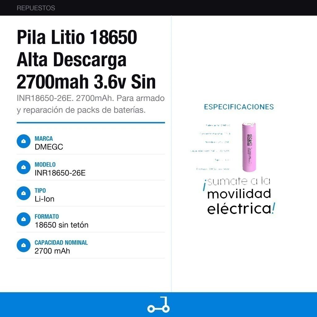 Baterias y Cargadores